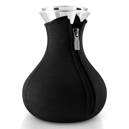 Théière avec infuseur à thé 1 l, avec couvercle isolant, anthracite, verre et acier, Eva Solo