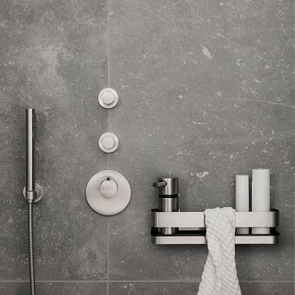 Étagère de douche NEXIO 34 cm, blanc, Blomus