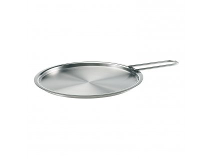 Couvercle de marmite EVA TRIO 24 cm, plat, avec poignée, acier inoxydable, Eva Solo