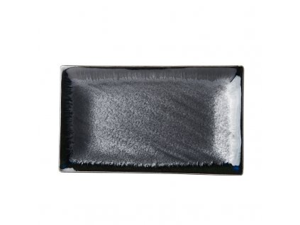 Plat de service MATT BLACK 33 x 19 cm, MIJ