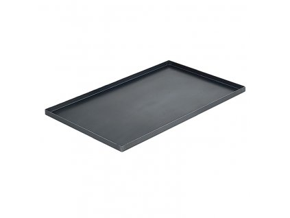 Plateau de cuisson 40 x 30 cm, bords hauts, acier, de Buyer