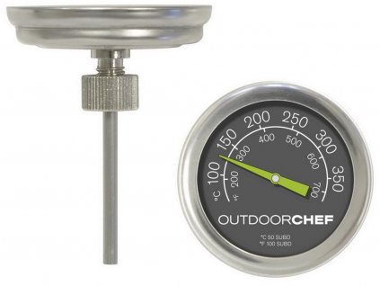 Couvercle thermomètre pour gril, Outdoorchef