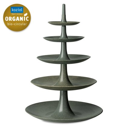 Présentoir BABELL GRAND 53 cm, gris cendré naturel, Koziol