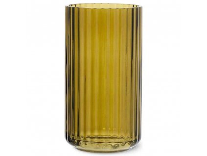 Vase 25 cm, vert olive, Lyngby