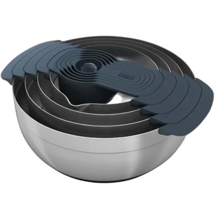 Bol de cuisine en set NEST 100 COLLECTION 95032, 9 pièces, acier inoxydable, Joseph Joseph