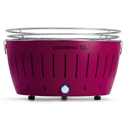 Barbecue de table au charbon XL, violet, LotusGrill