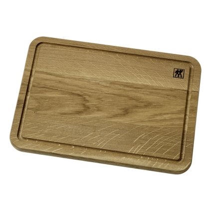 Planche à découper 35 x 25 cm, brun, bois de chêne, Zwilling