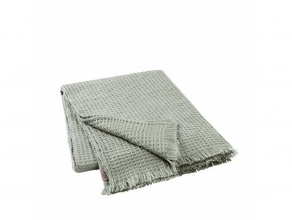 Couverture TOLA 130 x 180 cm, gris chaud, Blomus