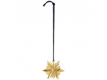 Décoration sapin de Noël NORTH STAR 6,5 cm, plaqué or, Rosendahl