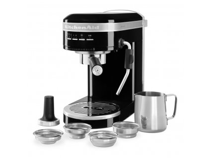Machine à café semi-automatique ARTISAN 5KES6503EOB , noire, KitchenAid