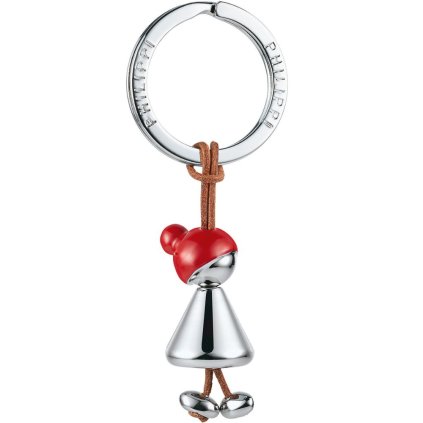 Porte-clés ROTKÄPPCHEN 7,5 cm, argent, Philippi