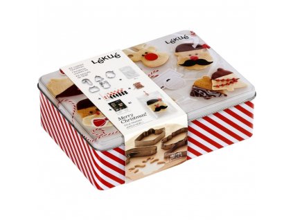 Emporte-pièces Noël, coffret cadeau, Lékué