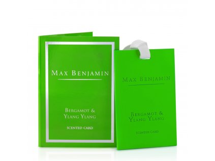 Bergamot & Ylang Ylang Carte de parfum Max Benjamin