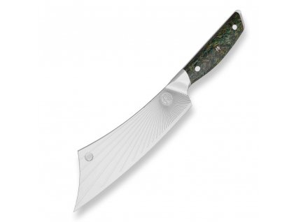 Couteau de chef BBQ MAX SANDVIK GREEN NORTHERN SUN 21 cm,Dellinger