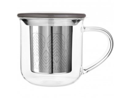 Mug infuseur MINIMA EVA 400 ml, gris laine, Viva Scandinavia