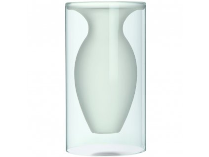 Vase ESMERALDA 23,5 cm, blanc, Philippi