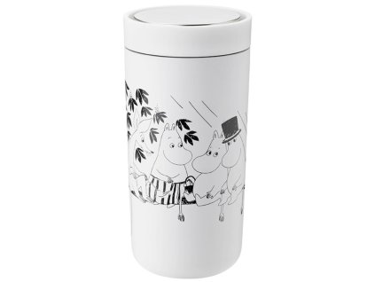 Mug de voyage TO GO CLICK MOOMIN 400 ml, blanc doux, Stelton