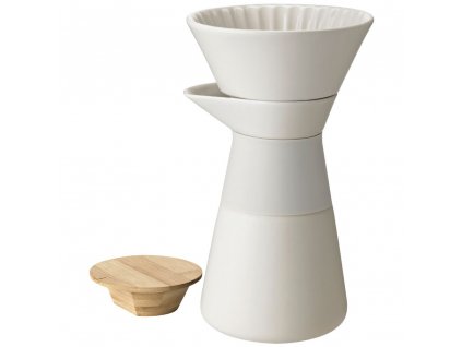 Cafetière goutte à goutte THEO 600 ml, sable, Stelton