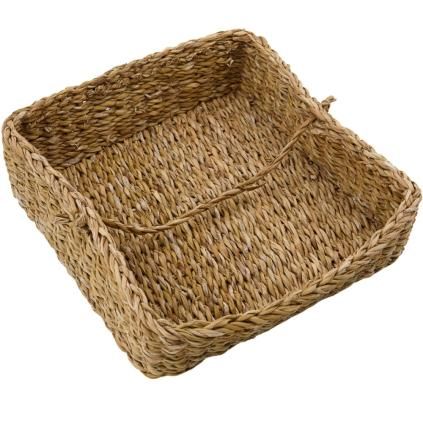 Panier NABA 23 cm, marron, herbe de mer, Nicolas Vahé