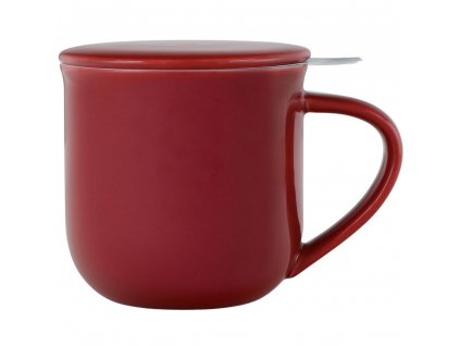 Tasse à thé avec infuseur et couvercle MINIMA EVA Viva Scandinavia 380 ml rouge