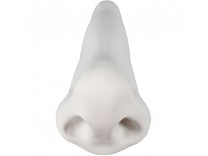 Décoration d'intérieur nez en porcelaine MEMORABILIA MVSEVM 24 cm, blanc, Seletti