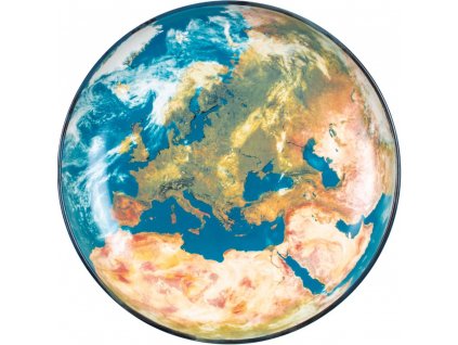 Plat de service COSMIC DINER EARTH EUROPE 32 cm, Seletti