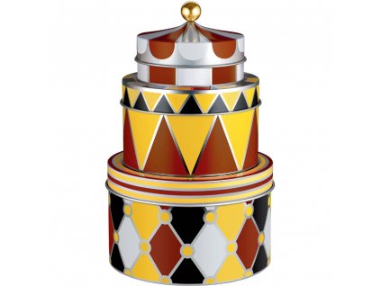 Pot de rangement de cuisine CIRCUS, set de 3 pc, multicolore, Alessi