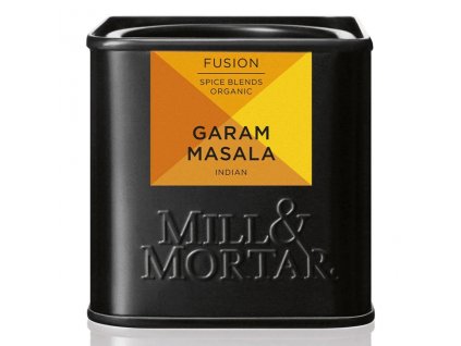 Mélanges d'épices biologiques GARAM MASALA 50 g, Mill & Mortar