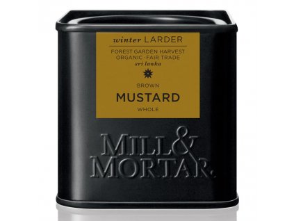 Graines de moutarde bio 50 g, entières, Mill & Mortar