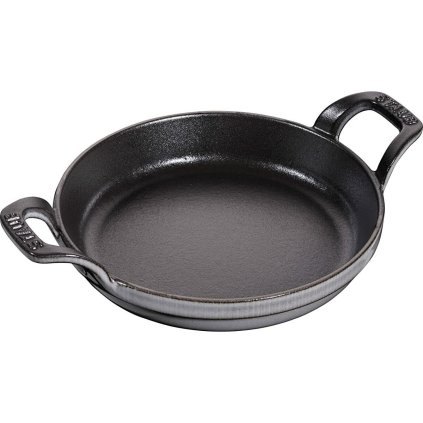 Plat à rôtir 16 cm, graphite, fonte, Staub