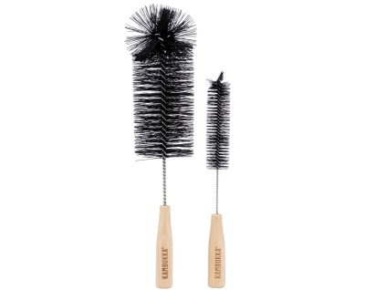 Brosses pour le nettoyage des bouteilles, set de 2, Kambukka