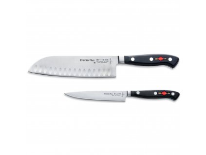 Couteaux de cuisine PREMIER PLUS, set de 2, acier inoxydable, F.DICK