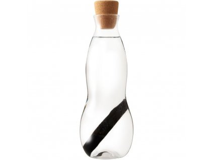 Carafe à eau EAU GOOD 1,1 l, transparent, en verre, Black+Blum