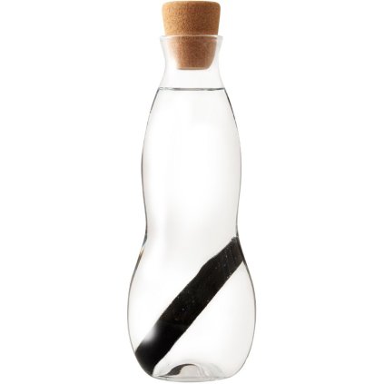 Carafe à eau EAU GOOD 1,1 l, transparent, en verre, Black+Blum