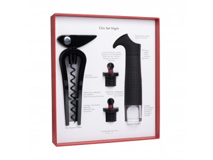 Coffret sommelier CHIC SET NIGHT, set de 4 pc, L'Atelier du Vin