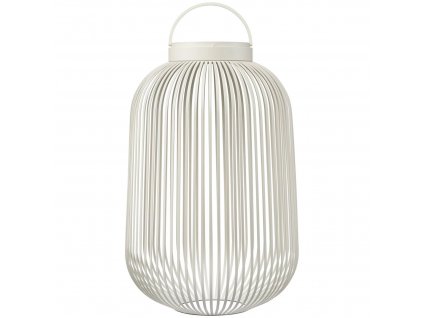 Lampe de table sans fil LITO M 49 cm, LED, gris soie, acier, Blomus