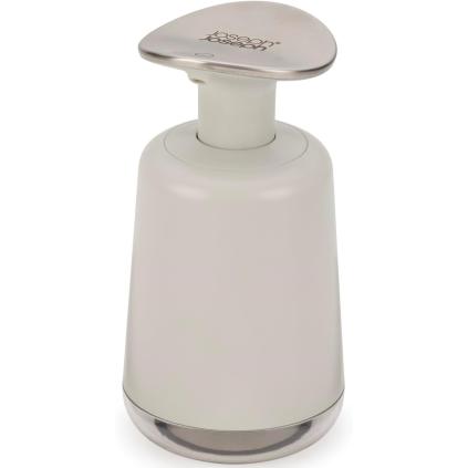 Distributeur à savon PRESTO 851650 250 ml, beige, acier inoxydable/plastique, Joseph Joseph
