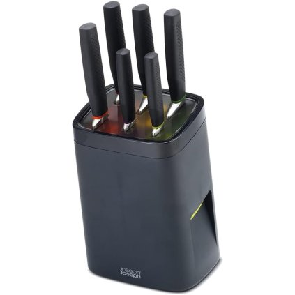 Set de bloc à couteaux LOCKBLOCK 10125, avec sécurité enfant, set de 7 pc, Joseph Joseph