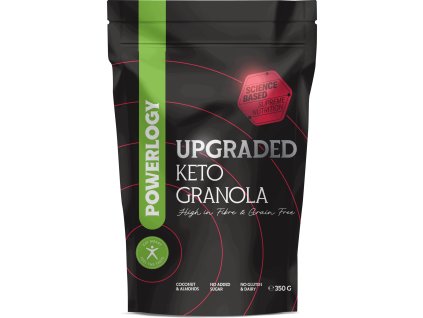 Granola UPGRADED 350 g, céto, Powerlogy