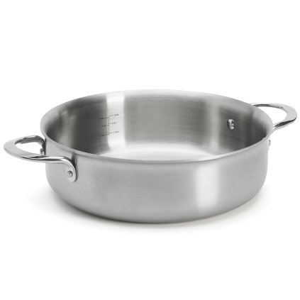Faitout ALCHIMY 24 cm, argent, acier inoxidable, de Buyer