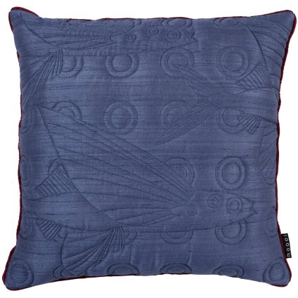 215280 povlak na dekoracni polstar flying coral fish 50 x 50 cm modra hedvabi moooi