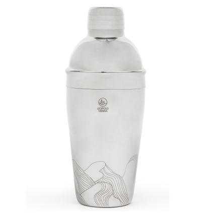 219500 sejkr na koktejly mountains 500 ml stribrna nerezova ocel leopold vienna