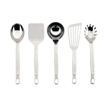 225600 kuchynske nacini provisions sada 5 ks stribrna nerezova ocel hestan