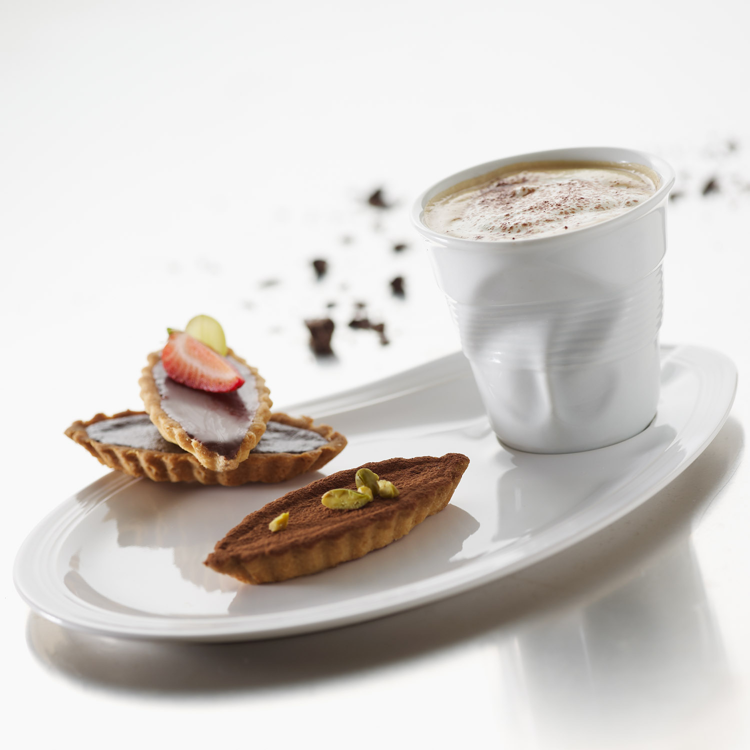 Gobelet FROISSÉS 180 ml, blanc, porcelaine, REVOL