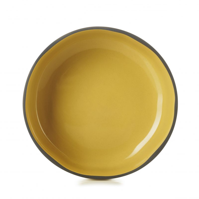 Bol de service CARACTERE 14 cm, moutarde, REVOL
