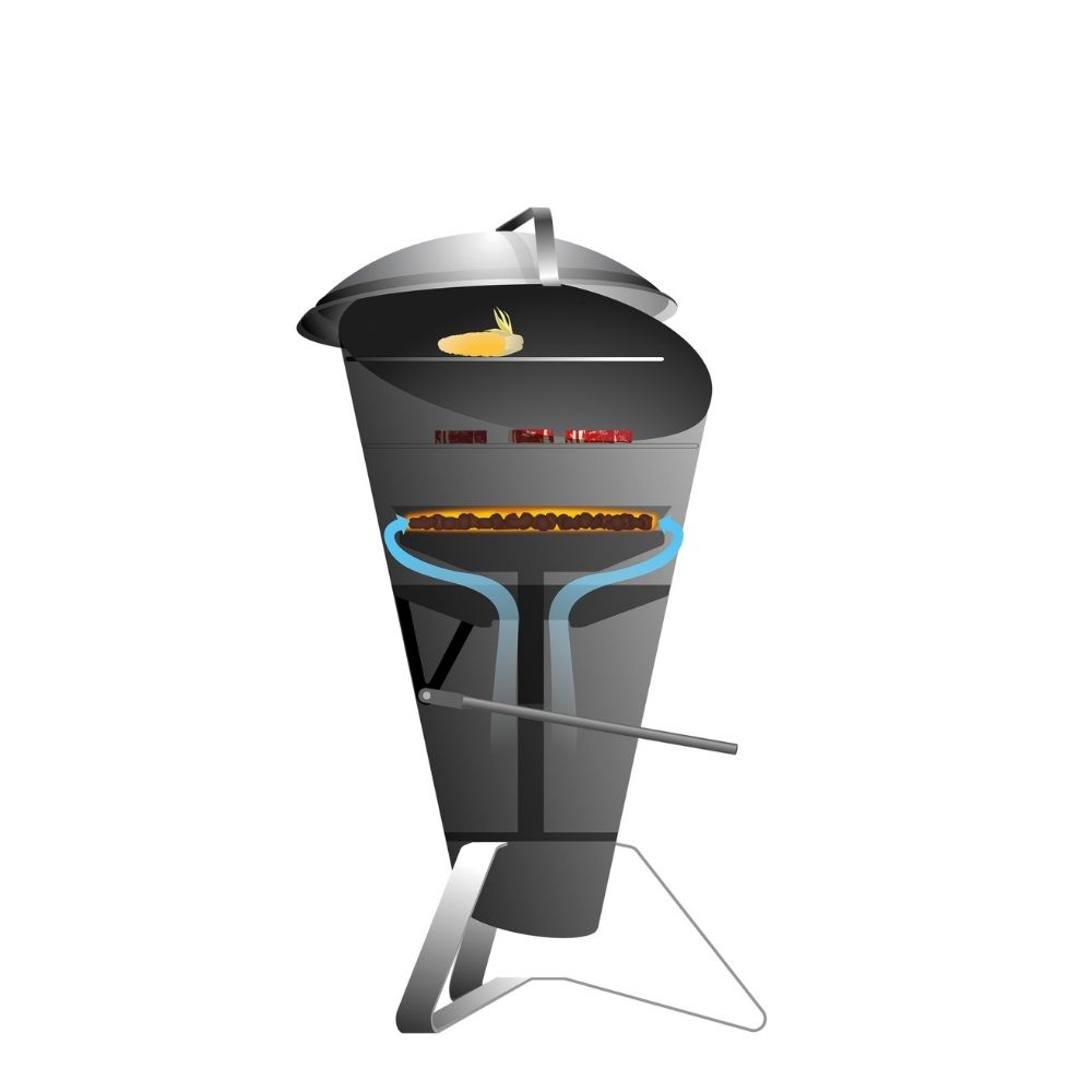 Kit de montage pour grille CONE, Höfats