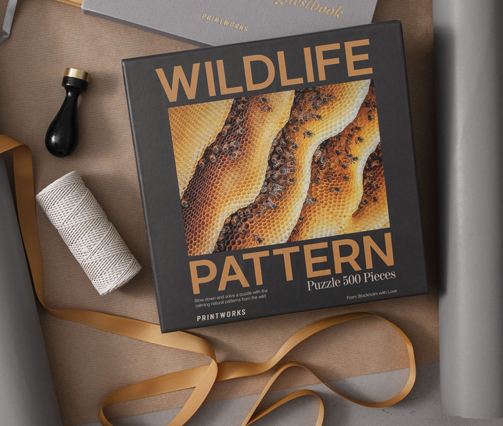 Puzzle WILDIFE PATTERNS BEES, 500 pièces, Printworks