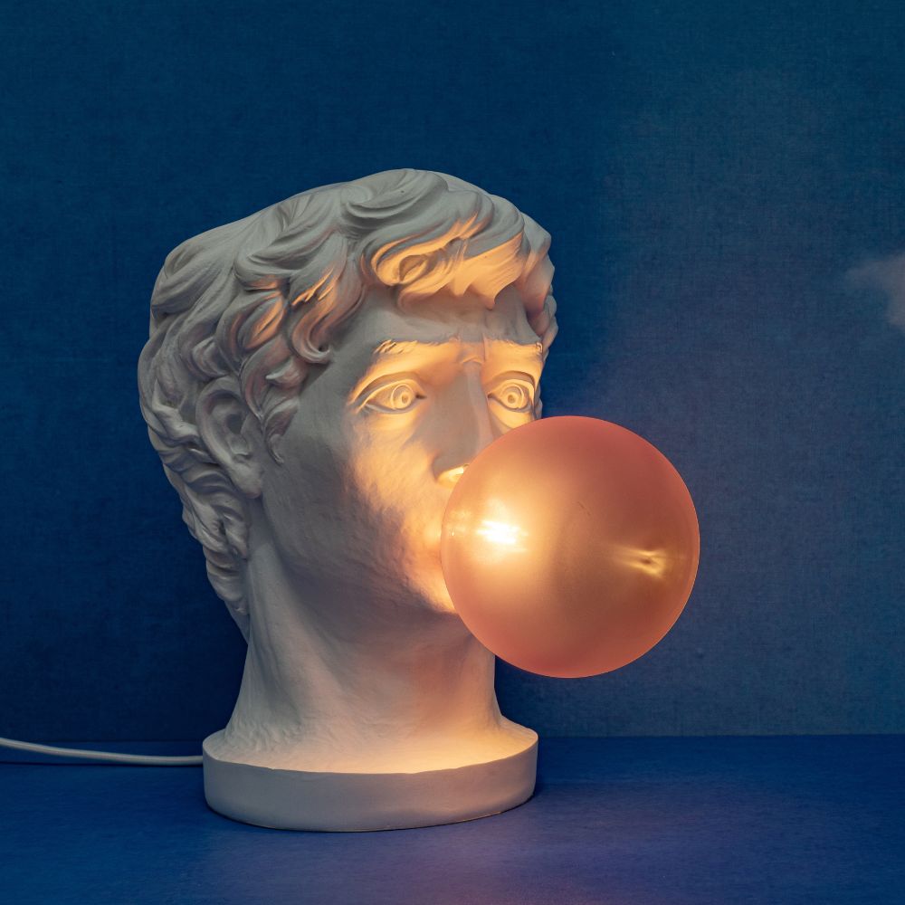 Lampe de table WONDER TIMES 40,5 cm, blanc, Seletti