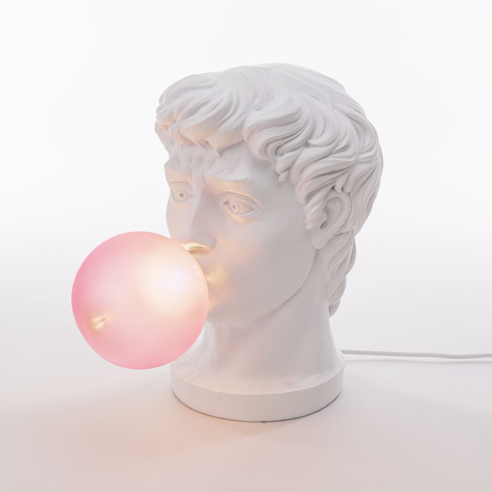 Lampe de table WONDER TIMES 40,5 cm, blanc, Seletti