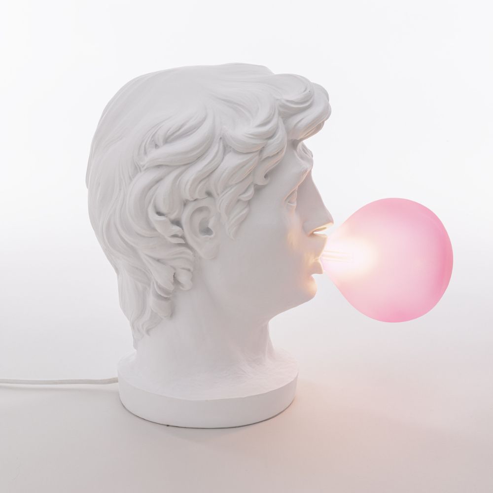 Lampe de table WONDER TIMES 40,5 cm, blanc, Seletti
